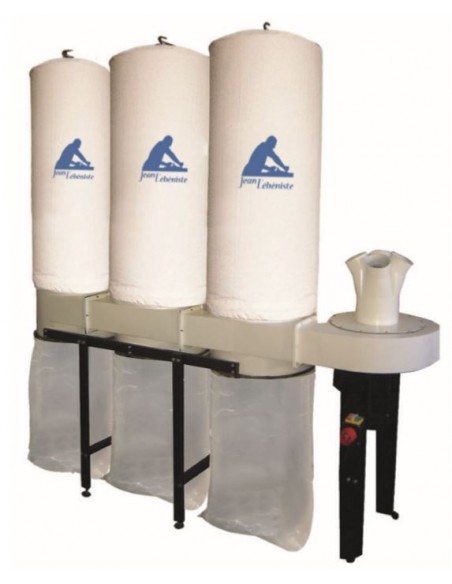 Aspirateur mobile 320 litres / 3 sacs